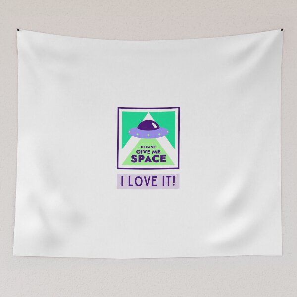 Item preview, Give Me Space: I Love It! designed and sold by Goddess888.