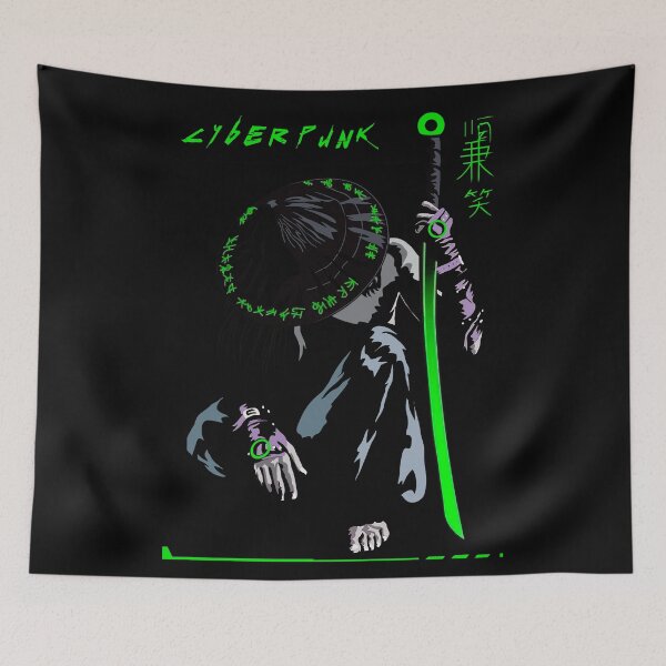Item preview, Aesthetic New Cyberpunk Samurai designed and sold by ShurikenStar.