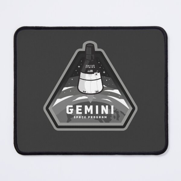 Item preview, Dark NASA Gemini space program Mission badge - space explorations designed and sold by Jamieferrato19.