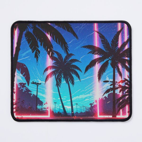 Item preview, RetroVision Girl – Neon Glitch Realm designed and sold by RetroRebootShop.