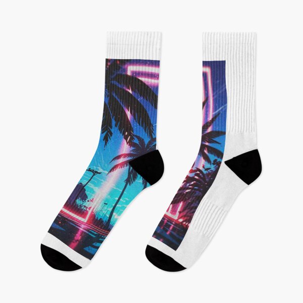 Item preview, RetroVision Girl – Neon Glitch Realm designed and sold by RetroRebootShop.