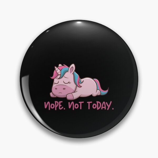 Item preview, Unicorn Lovers,  Cute Unicorn , Nope, not today, Introvert gift, Work balance, Slow life designed and sold by KolorellaS.