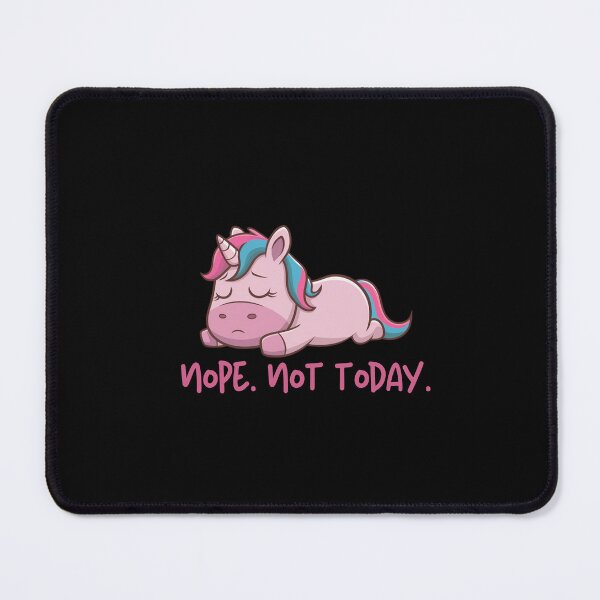 Item preview, Unicorn Lovers, Cute Unicorn , Nope, not today, Introvert gift, Work balance, Slow life designed and sold by KolorellaS.