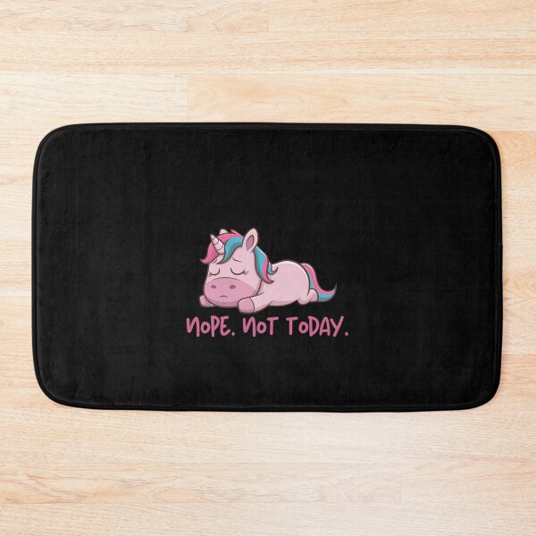Item preview, Unicorn Lovers,  Cute Unicorn , Nope, not today, Introvert gift, Work balance, Slow life designed and sold by KolorellaS.