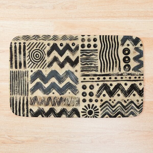 Item preview, Bogolan Mud Cloth Abstract Pattern  designed and sold by Shs-Kenya.