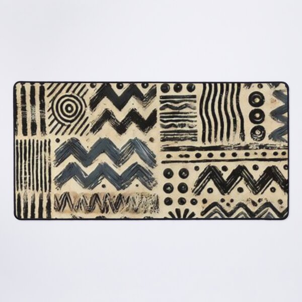 Item preview, Bogolan Mud Cloth Abstract Pattern  designed and sold by Shs-Kenya.