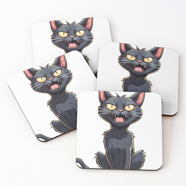 Item preview, Black cat designed and sold by whatthefoxsays.