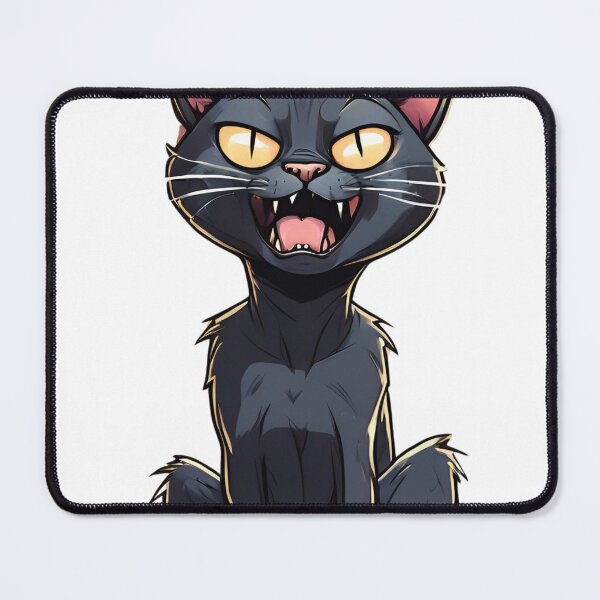 Item preview, Black cat designed and sold by whatthefoxsays.