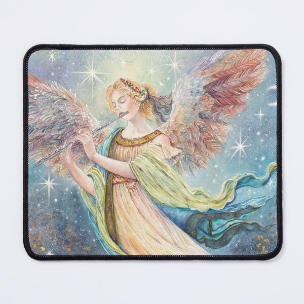 Item preview, Seraphina Lirael – Angel of Harmony and Cosmic Balance designed and sold by AJJARTSLLC.