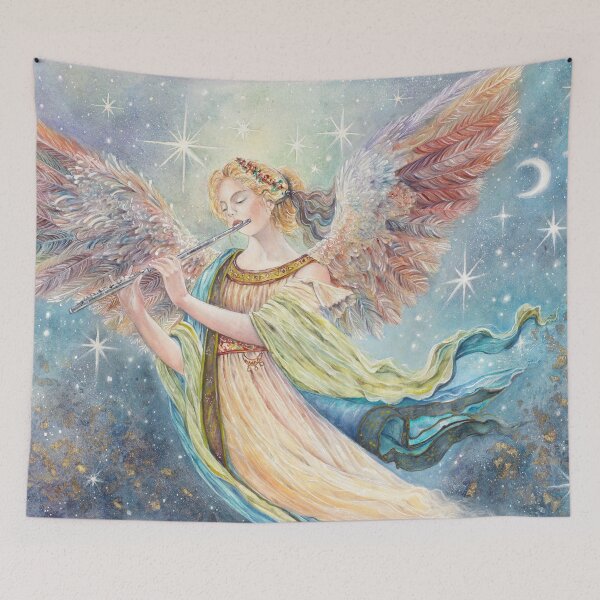Item preview, Seraphina Lirael – Angel of Harmony and Cosmic Balance designed and sold by AJJARTSLLC.