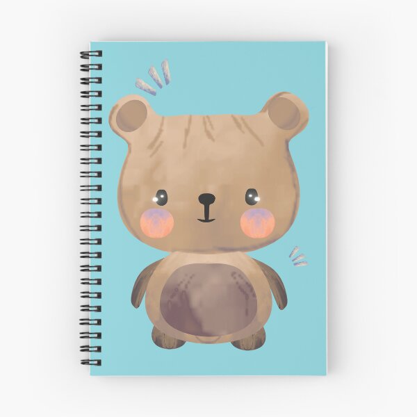Item preview, Charming watercolor bear artwork designed and sold by Spike-Alcino.