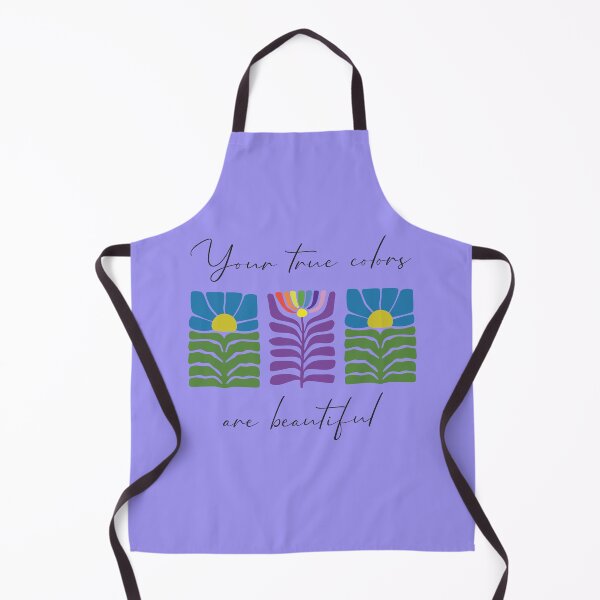 Item preview, Your True Colors are Beautiful - Abstract Flower - Black Text designed and sold by FaeryNuff.