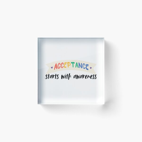 Item preview, Acceptance Starts with Awareness designed and sold by Goddess888.