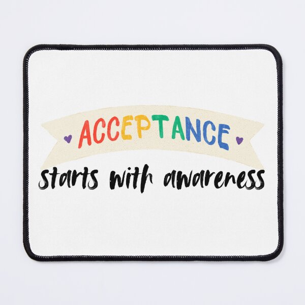 Item preview, Acceptance Starts with Awareness designed and sold by Goddess888.