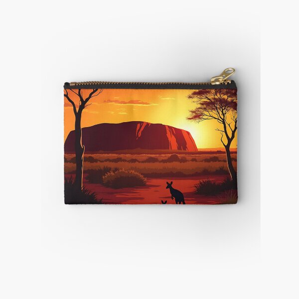 Item preview, Kangaroos in Stunning Australian outback  designed and sold by StellarHues.