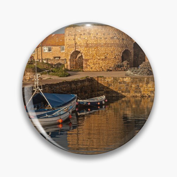 Item preview, Vintage Harbor at Beadnell with Fishing Boats designed and sold by David Patterson.