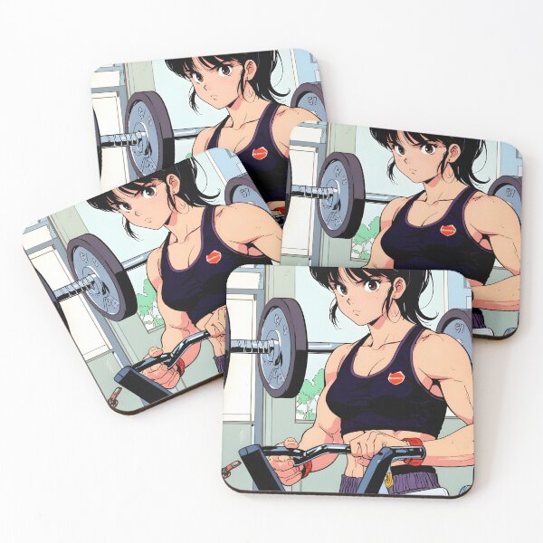 Item preview, Copia de Woman walking with her dogs 80s retro anime designed and sold by 1998Tienda.