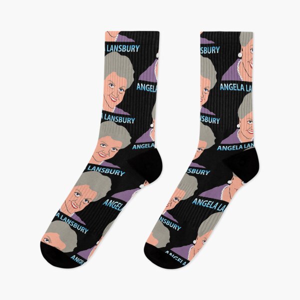 Item preview, Angela Lansbury illustration designed and sold by ZooStateofMind.