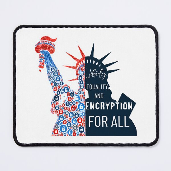 Item preview, Liberty, Equality, and Encryption for All - Digital Freedom Design designed and sold by Teacher2Nerds.