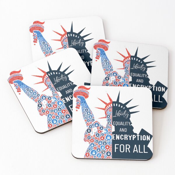 Item preview, Liberty, Equality, and Encryption for All - Digital Freedom Design designed and sold by Teacher2Nerds.