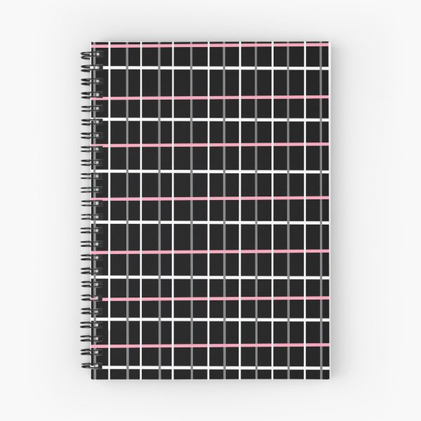 Item preview, Black and White Window Pane with Pink  designed and sold by DanielleGensler.
