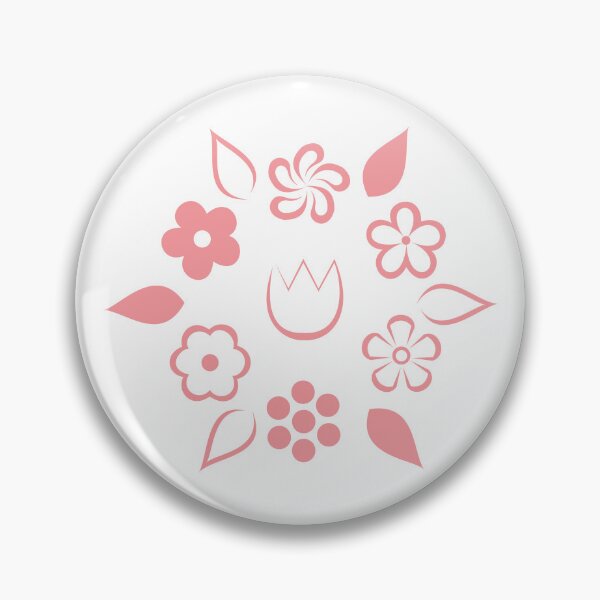 Item preview, Floral Sweet Candy Pink Spring Flower Lattice Pattern designed and sold by amgraphics.