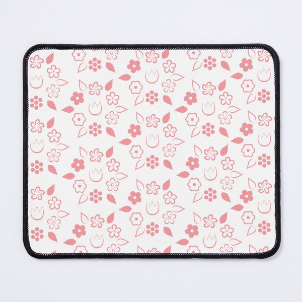 Item preview, Floral Sweet Candy Pink Spring Flower Lattice Pattern designed and sold by amgraphics.