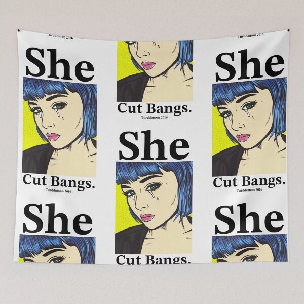 Item preview, She cut bangs comic girl designed and sold by turddemon.