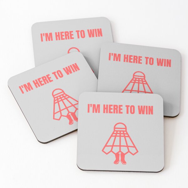 Item preview, Badminton I'm Here to Win the game designed and sold by SimpleUla.