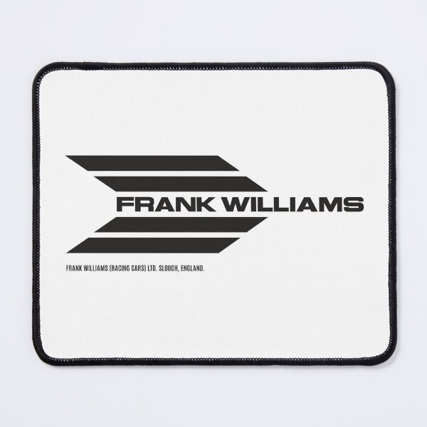 Item preview, Frank Williams Racing 1969-70 team logo (with address) - black  designed and sold by retropetrol.