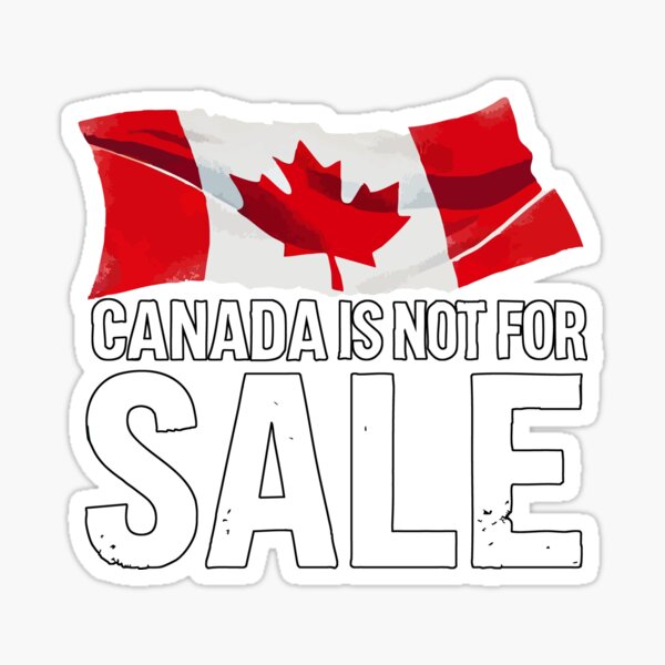 Item preview, Canadian Pride Canada Not For Sale designed and sold by TomFrontierArt.
