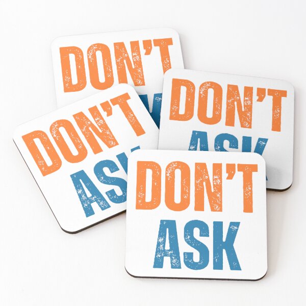 Item preview, Don't Ask designed and sold by JLClassics.
