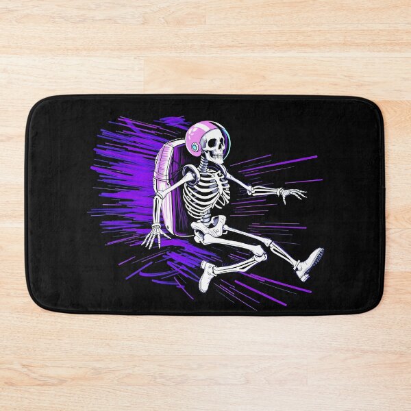 Item preview, Skeleton astronaut in hyperdrive designed and sold by Darkifun.