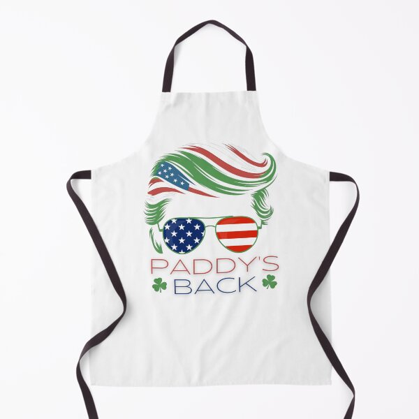 Item preview, Funny Trump Paddy's Back - This funny gift is perfect for Trump fans, Irish humor enthusiasts, and anyone looking for a unique St. Patrick's Day accent. designed and sold by ZyziowskyArt.