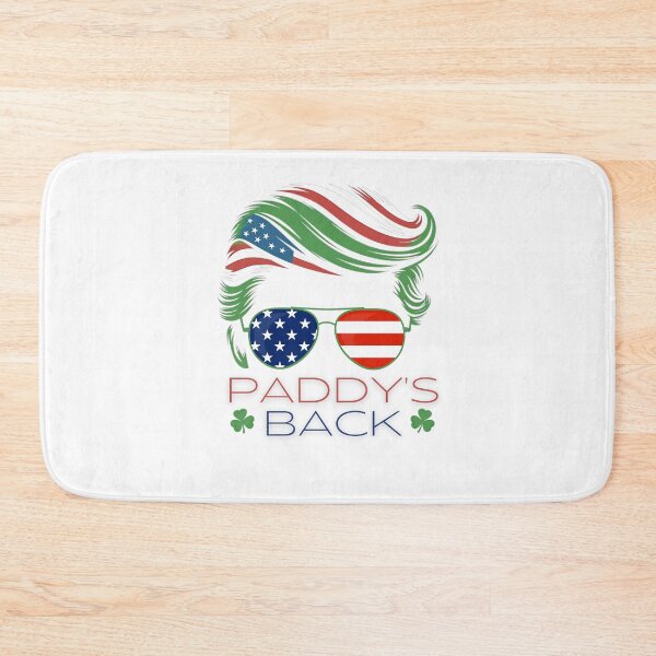 Item preview, Funny Trump Paddy's Back - This funny gift is perfect for Trump fans, Irish humor enthusiasts, and anyone looking for a unique St. Patrick's Day accent. designed and sold by ZyziowskyArt.