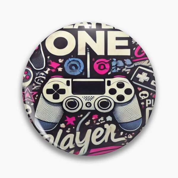 Item preview, Player One Gaming Pattern designed and sold by Imaginarium of Chaos falcon88 .
