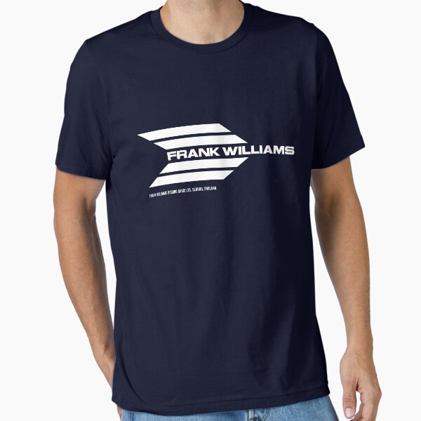 Item preview, Frank Williams Racing 1969-70 team logo (with address) - white print designed and sold by retropetrol.