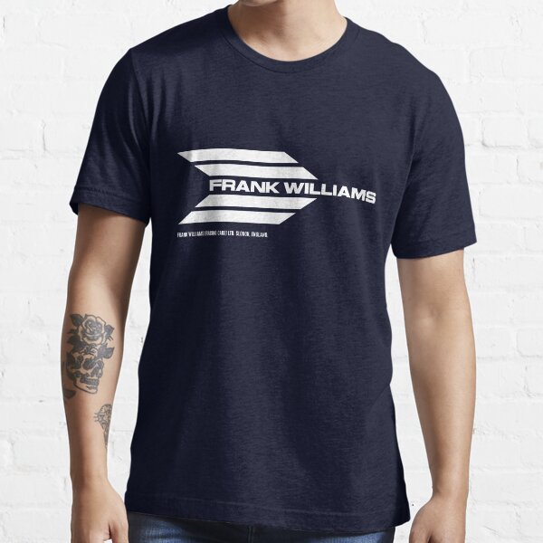 Item preview, Frank Williams Racing 1969-70 team logo (with address) - white print designed and sold by retropetrol.