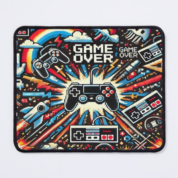 Item preview, Game Over Pattern designed and sold by Imaginarium of Chaos falcon88 .