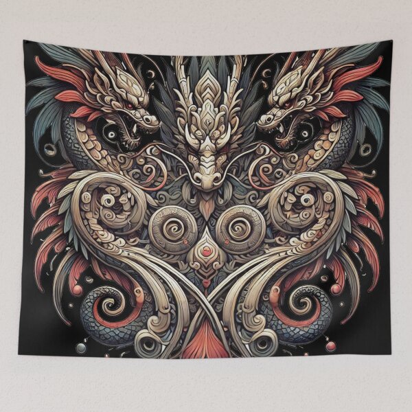 Item preview, Dragon Crest A4 designed and sold by NadineFrisch.