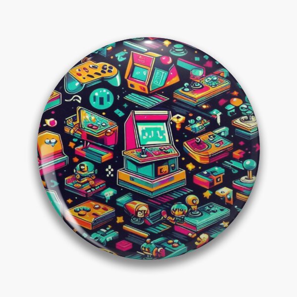 Item preview, Arcade Gamer Pattern designed and sold by Imaginarium of Chaos falcon88 .