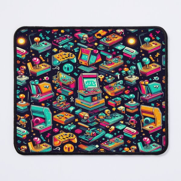 Item preview, Arcade Gamer Pattern designed and sold by Imaginarium of Chaos falcon88 .