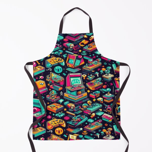 Item preview, Arcade Gamer Pattern designed and sold by Imaginarium of Chaos falcon88 .