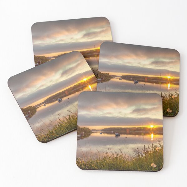 Item preview, Sunset at Secluded River Bend at Cambois designed and sold by David Patterson.