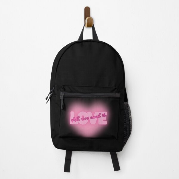 Item preview, All We Need is Love - Glowing Pink Heart designed and sold by FaeryNuff.