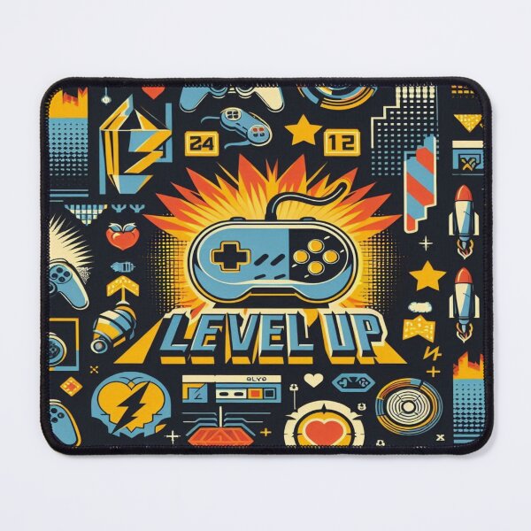 Item preview, Level Up Gaming Pattern designed and sold by Imaginarium of Chaos falcon88 .
