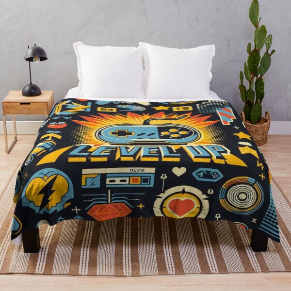 Item preview, Level Up Gaming Pattern designed and sold by Imaginarium of Chaos falcon88 .