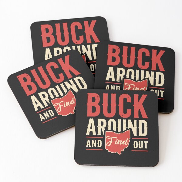 Item preview, Buck Around And Find Out Ohio State, Ohio Football, Husband Wife Matching designed and sold by EidosEmporiium.