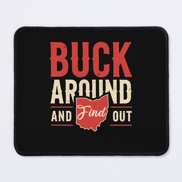Item preview, Buck Around And Find Out Ohio State, Ohio Football, Husband Wife Matching designed and sold by EidosEmporiium.