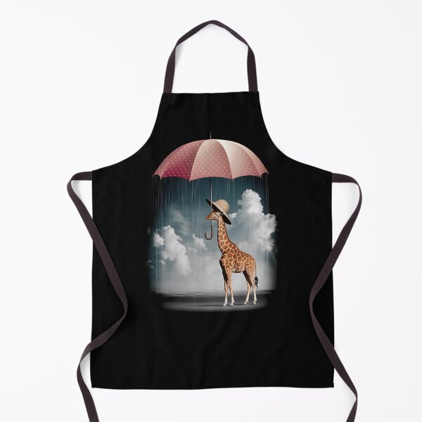 Item preview, Giraffe Under Umbrella Abstraction designed and sold by OskarArts.